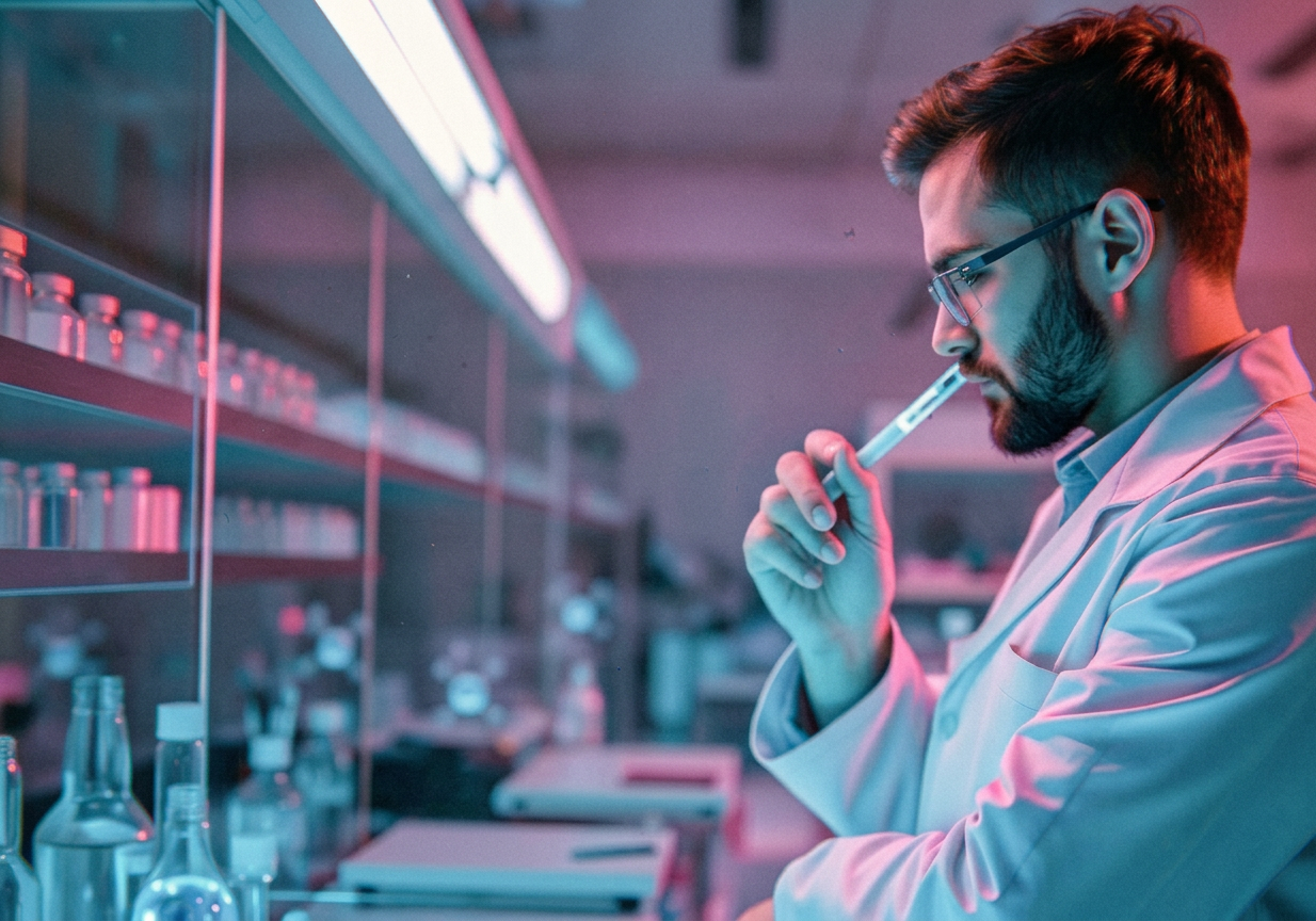 Pharmaceutical research lab